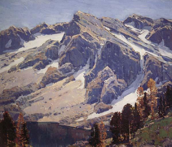 Edgar Payne Sierra Divide oil painting image